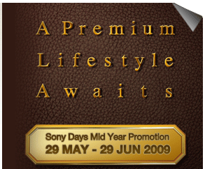 Sony Days Mid Year Promotion