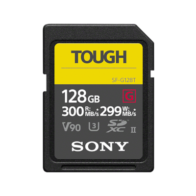 Sony SDカード 128G 300Mb/s Tough SF-G Series TOUGH UHS-II SD Memory Cards | 32, 64 & 128GB | Sony