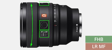 SEL85F14GM2 Specifications | α Lenses | Sony Singapore