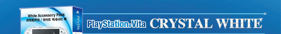 PlayStation&reg;Vita CRYSTAL WHITE