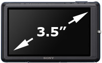 User-friendly 3.5” Touch Panel LCD