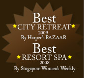 Best City Retreat 2009, Best Resort Spa 2008