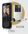 Sony Ericsson C901 Cyber-shot™ & W508 Walkman® Phones