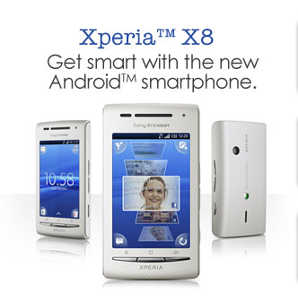 Xperia™ X8 - Get smart with the new Android™ smartphone.