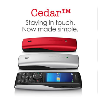 Cedar™ - Staying in touch.
Now made simple.