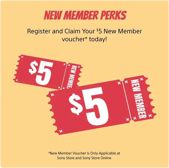 New Member Perks $5 Voucher