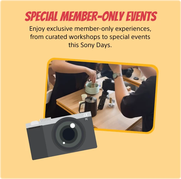 Special Member Only Events
